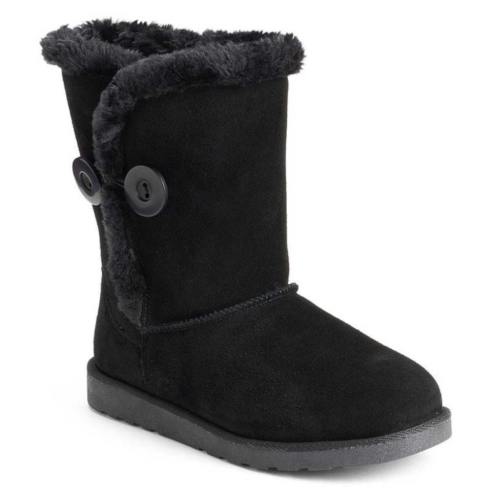 🖤SO "Black Crayon" Women's Suede/Faux Fur Winter Boots - NEW🖤